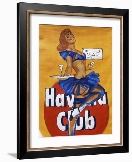 Cuban Paintings, Havana, Cuba, West Indies, Central America-Gavin Hellier-Framed Photographic Print