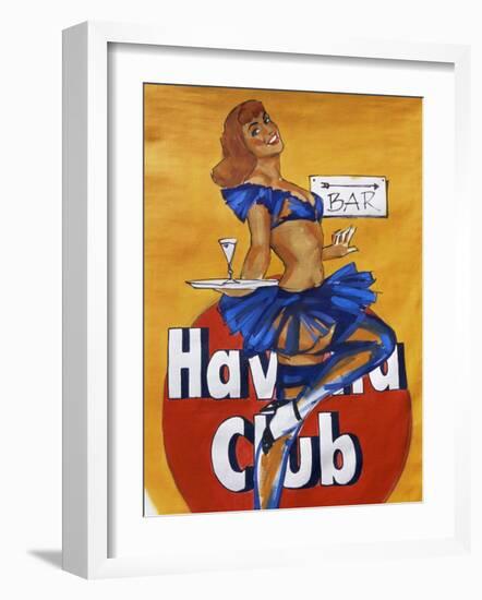 Cuban Paintings, Havana, Cuba, West Indies, Central America-Gavin Hellier-Framed Photographic Print