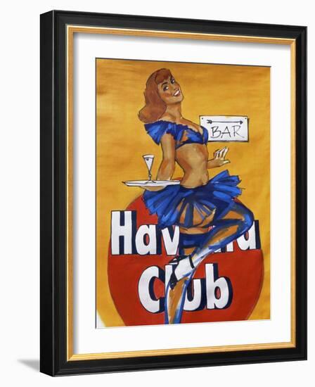 Cuban Paintings, Havana, Cuba, West Indies, Central America-Gavin Hellier-Framed Photographic Print