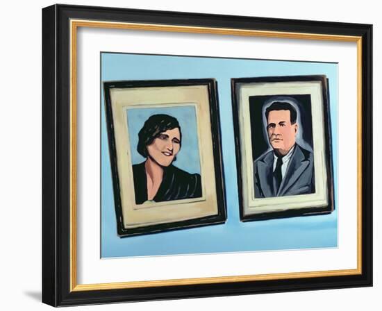 Cuban Portrait #2, 1996-Marjorie Weiss-Framed Giclee Print