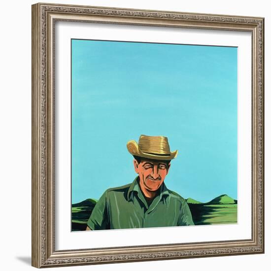 Cuban Portrait #3, 1996-Marjorie Weiss-Framed Giclee Print