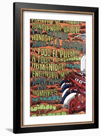 Cuban Poster, 1960S-null-Framed Giclee Print