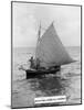 Cuban Refugee Boat Crossing the Straits of Florida, Seeking Freedom in the Us-null-Mounted Photographic Print