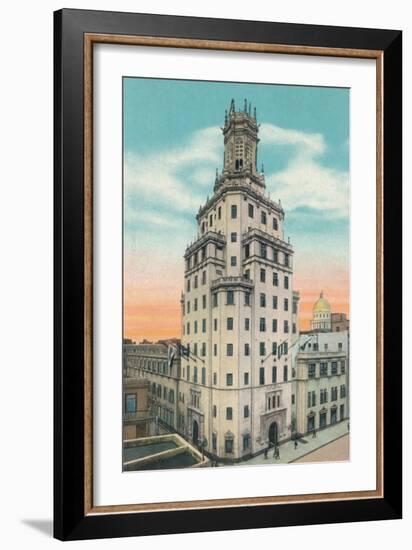 Cuban Telephone Company, Havana, Cuba, C1910-null-Framed Giclee Print