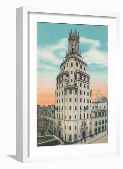 Cuban Telephone Company, Havana, Cuba, C1910-null-Framed Giclee Print