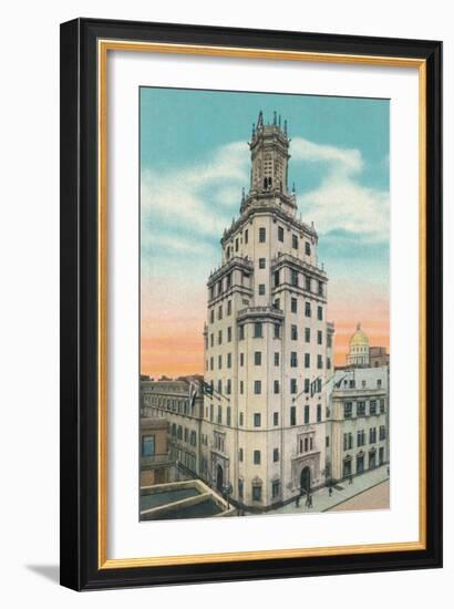 Cuban Telephone Company, Havana, Cuba, C1910-null-Framed Giclee Print