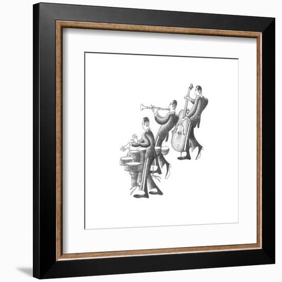 Cuban Trio-Roger Vilar-Framed Art Print