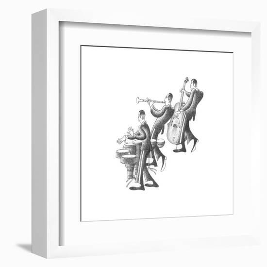 Cuban Trio-Roger Vilar-Framed Art Print