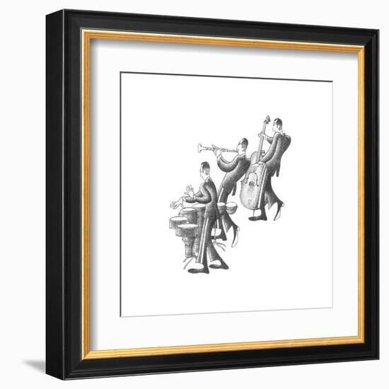 Cuban Trio-Roger Vilar-Framed Art Print