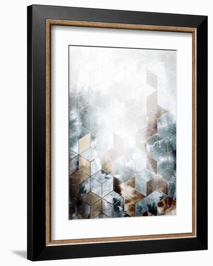 Cubes Magic-Design Fabrikken-Framed Art Print