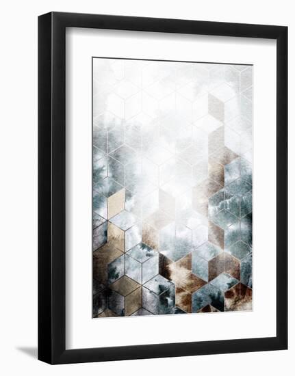 Cubes Magic-Design Fabrikken-Framed Art Print