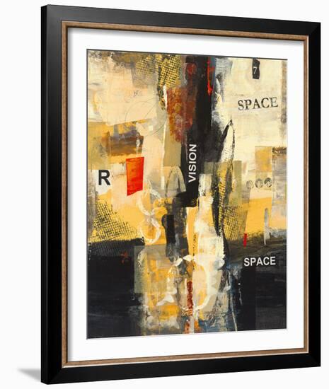 Cubic Abstract I-Georges Generali-Framed Giclee Print