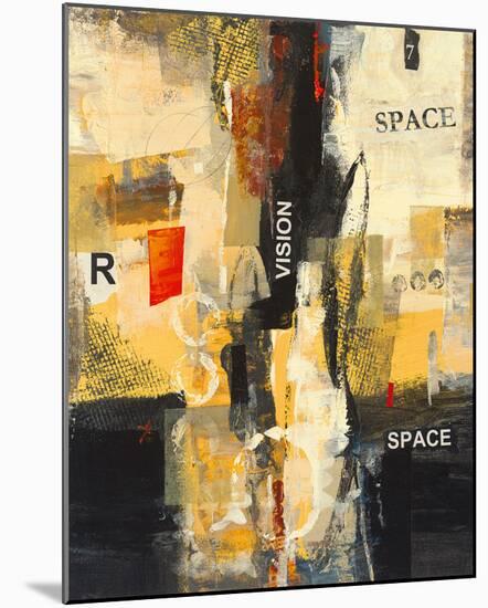 Cubic Abstract I-Georges Generali-Mounted Giclee Print
