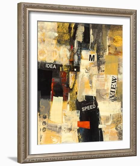 Cubic Abstract II-Georges Generali-Framed Giclee Print