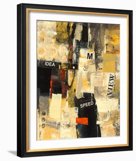 Cubic Abstract II-Georges Generali-Framed Giclee Print