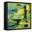 Cubic Abstract-Hilary Winfield-Framed Premier Image Canvas