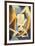 Cubist Abstract with Portrait-Sandro Chia-Framed Collectable Print