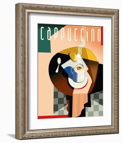 Cubist Cappuccino-Eli Adams-Framed Art Print