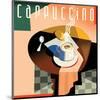 Cubist Cappucino I-Eli Adams-Mounted Art Print