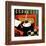 Cubist Espresso I-Eli Adams-Framed Art Print