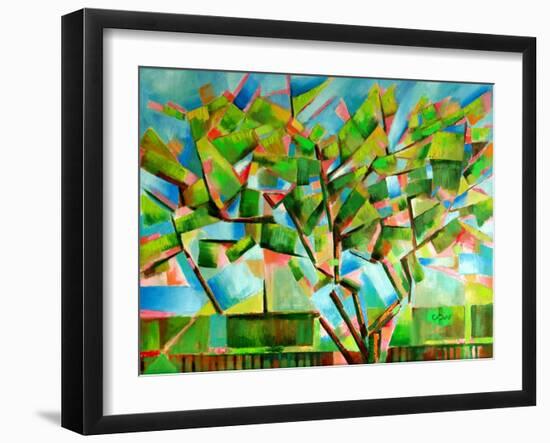 Cubistic Spring at Voorburg - 15-05-22-Corne Akkers-Framed Giclee Print