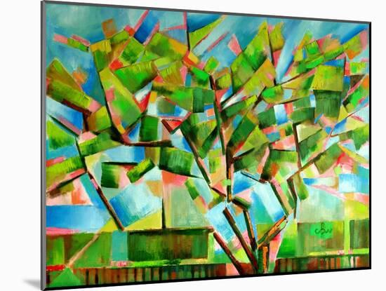 Cubistic Spring at Voorburg - 15-05-22-Corne Akkers-Mounted Giclee Print