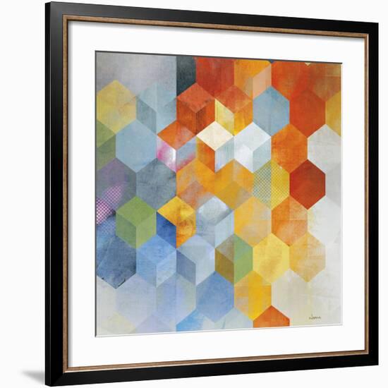 Cubitz I-Noah Li-Leger-Framed Giclee Print