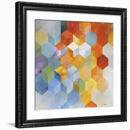 Cubitz I-Noah Li-Leger-Framed Giclee Print