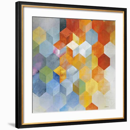 Cubitz I-Noah Li-Leger-Framed Giclee Print