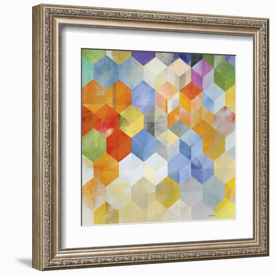 Cubitz II-Noah Li-Leger-Framed Giclee Print