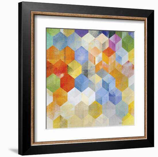 Cubitz II-Noah Li-Leger-Framed Giclee Print