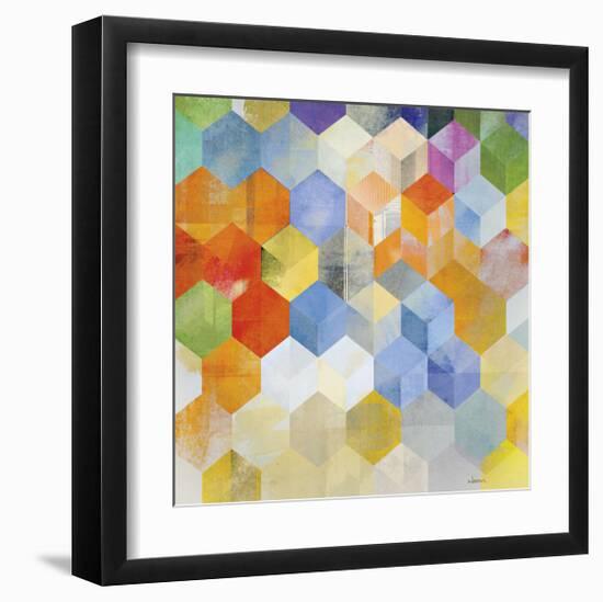 Cubitz II-Noah Li-Leger-Framed Giclee Print