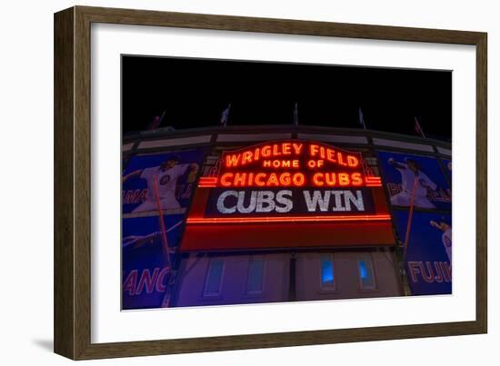 Cubs Win-Steve Gadomski-Framed Photographic Print