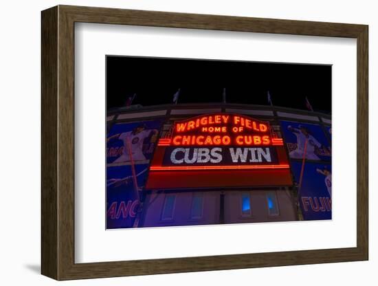Cubs Win-Steve Gadomski-Framed Photographic Print