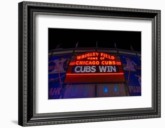 Cubs Win-Steve Gadomski-Framed Photographic Print