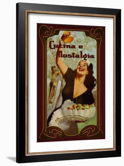 Cucina e Nostalgia-Kate Ward Thacker-Framed Giclee Print