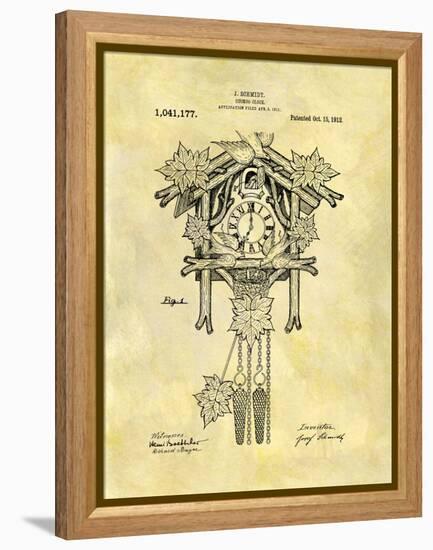 Cuckoo Clock, 1912-Dan Sproul-Framed Stretched Canvas