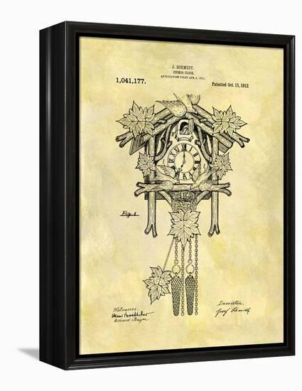 Cuckoo Clock, 1912-Dan Sproul-Framed Stretched Canvas