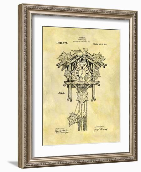 Cuckoo Clock, 1912-Dan Sproul-Framed Art Print