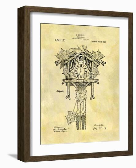 Cuckoo Clock, 1912-Dan Sproul-Framed Art Print