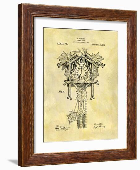 Cuckoo Clock, 1912-Dan Sproul-Framed Art Print