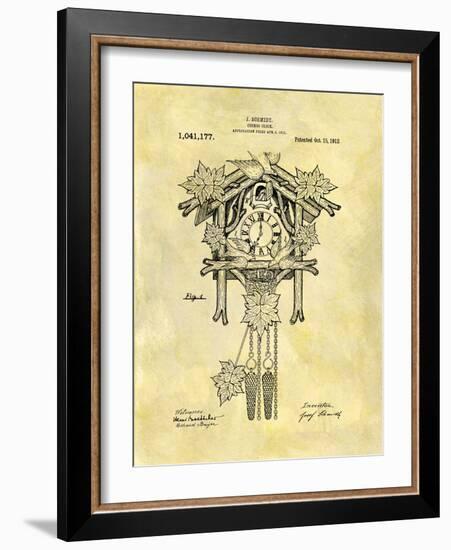 Cuckoo Clock, 1912-Dan Sproul-Framed Art Print