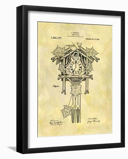 Cuckoo Clock, 1912-Dan Sproul-Framed Art Print