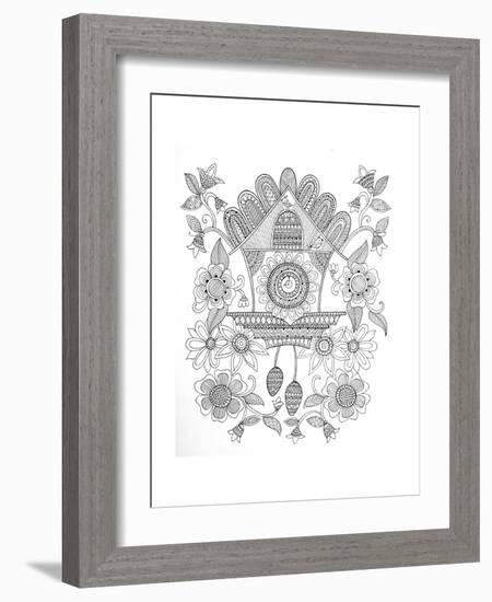 Cuckoo Clock-Neeti Goswami-Framed Art Print