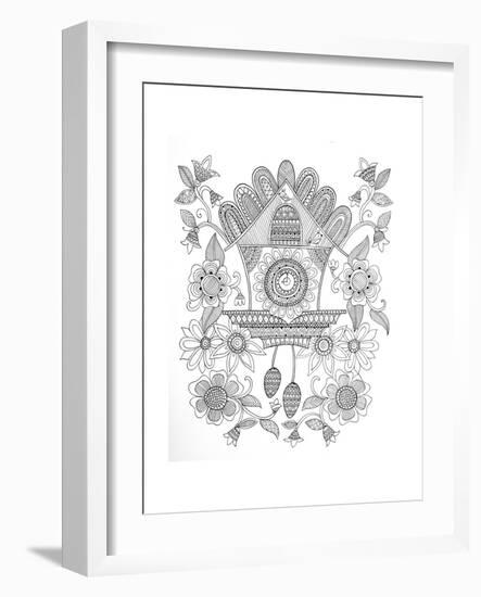 Cuckoo Clock-Neeti Goswami-Framed Art Print