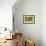 Cucumber Beetle on sunflower-Michael Scheufler-Framed Photographic Print displayed on a wall