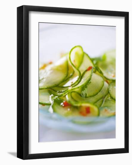 Cucumber Salad with a Chilli Dressing (Thailand)-null-Framed Photographic Print