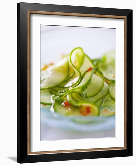 Cucumber Salad with a Chilli Dressing (Thailand)-null-Framed Photographic Print