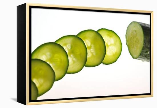 Cucumber-Frank May-Framed Stretched Canvas