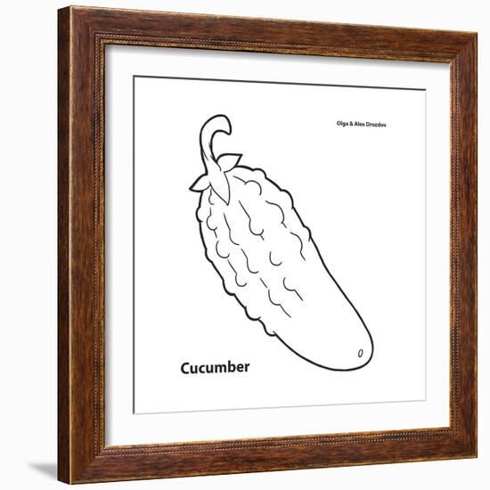 Cucumber-Olga And Alexey Drozdov-Framed Giclee Print